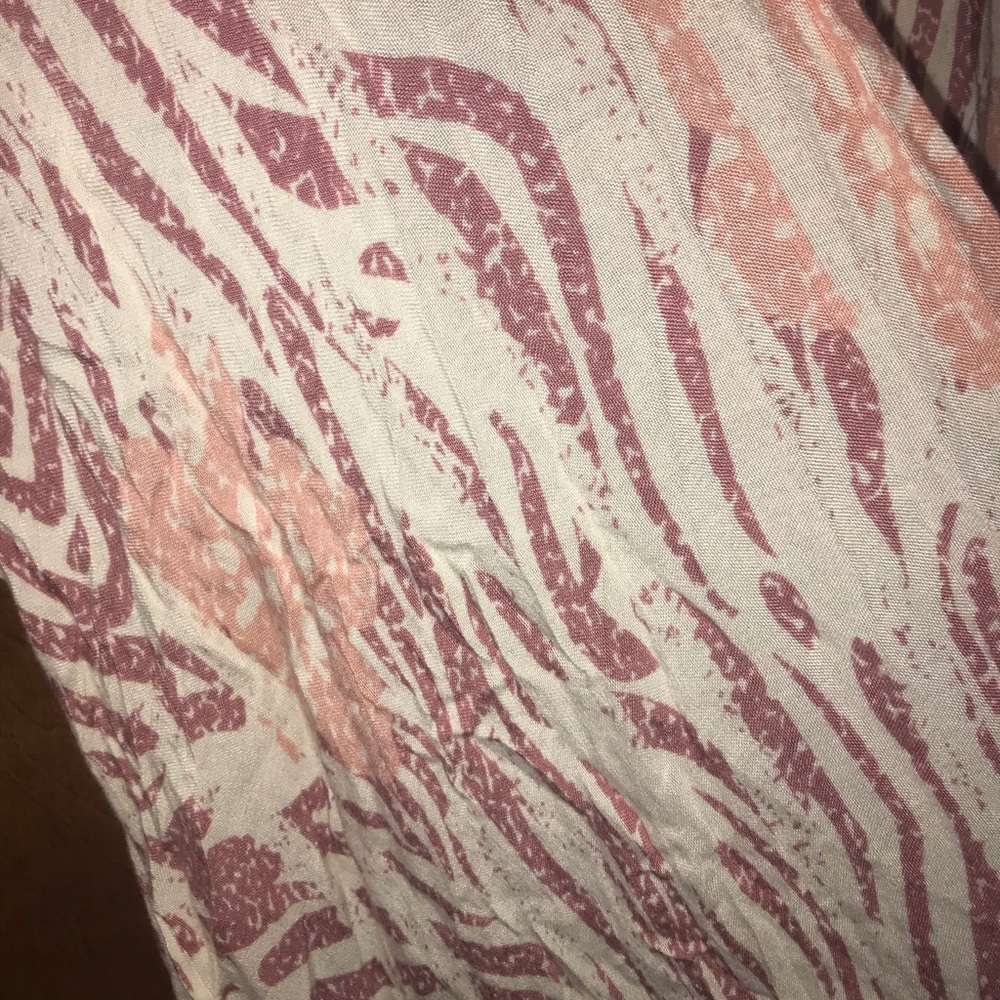 ❤️ Light Pink & Orange Kimono Cover-Up One Size - Picture 2 of 2
